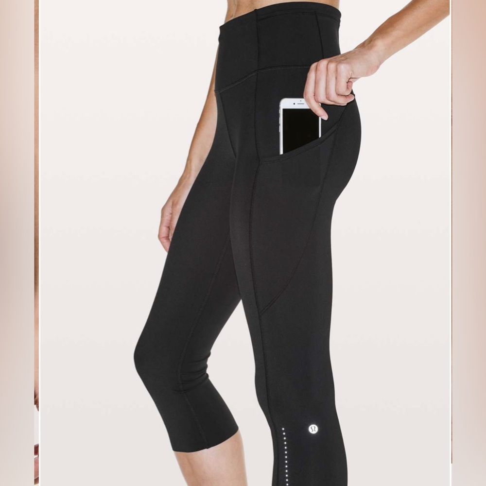 🆕 LULULEMON Fast and Free Crop II Leggings